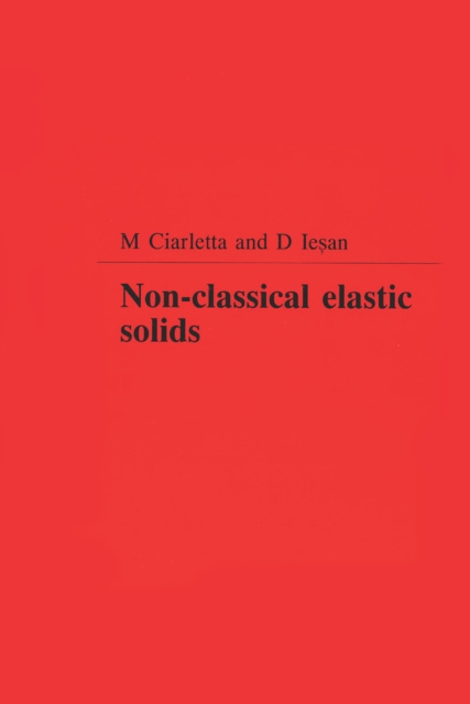 E-book Non-Classical Elastic Solids Michele Ciarletta