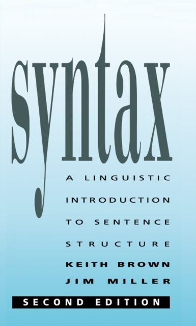 E-knjiga Syntax Keith Brown