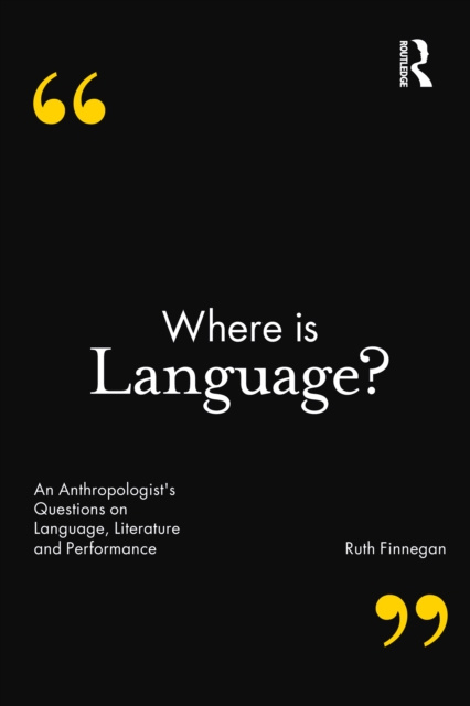 E-knjiga Where is Language? Ruth Finnegan
