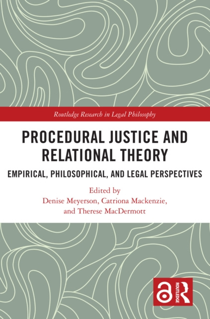 E-kniha Procedural Justice and Relational Theory Denise Meyerson
