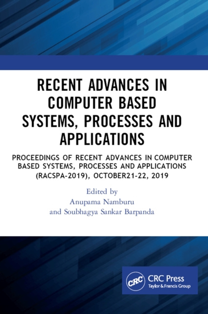 E-knjiga Recent Advances in Computer Based Systems, Processes and Applications Anupama Namburu