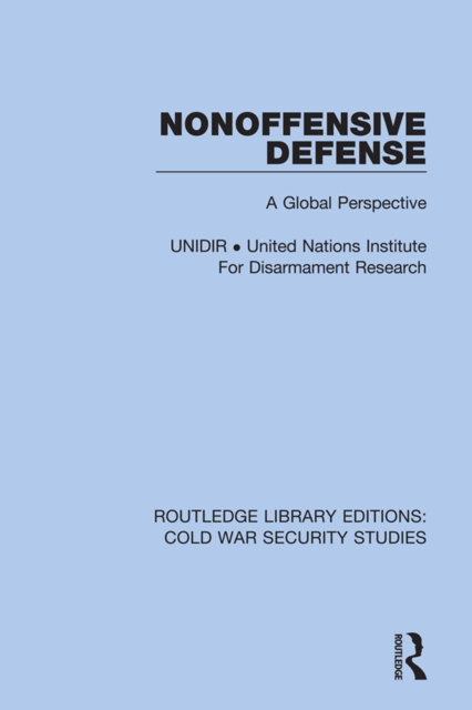 E-knjiga Nonoffensive Defense Unidir United Nations Institute For Disarmament Research