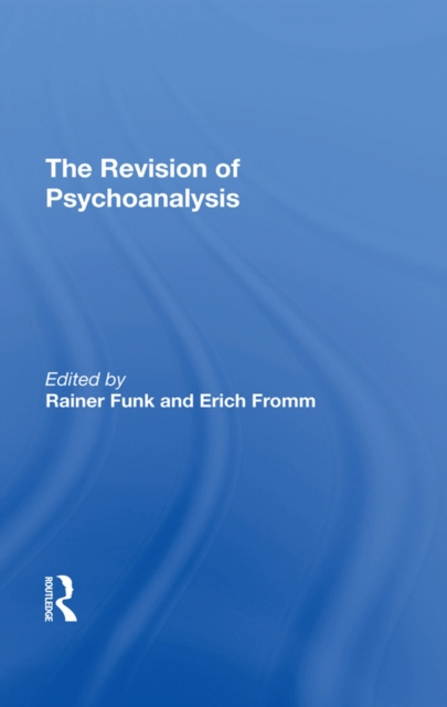 E-kniha Revision Of Psychoanalysis Erich Fromm