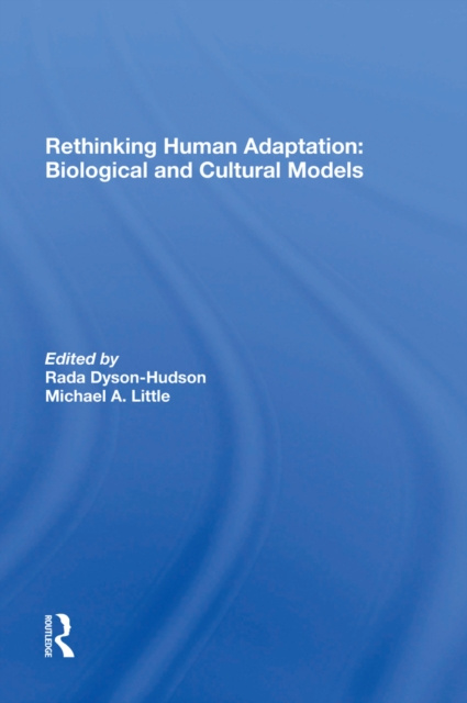 E-book Rethinking Human Adaptation Rada Dyson-hudson