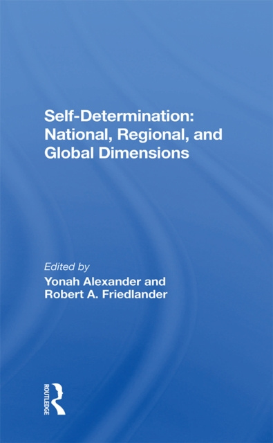 E-book Self-determination Yonah Alexander