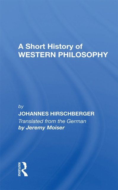 E-Book Short History Western Philosophy Johannes Hirschberger