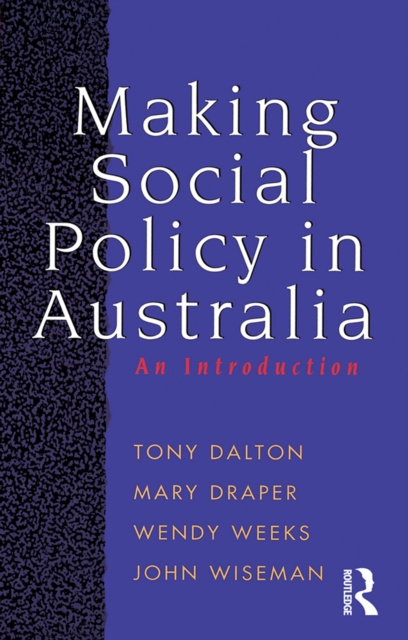 E-kniha Making Social Policy in Australia John Wiseman