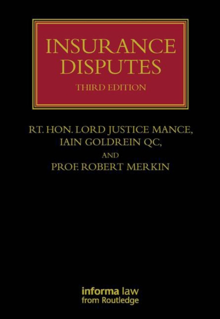 E-Book Insurance Disputes Robert Merkin