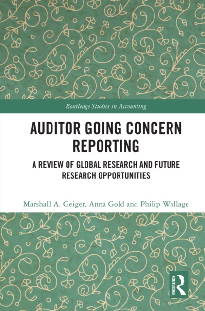 E-book Auditor Going Concern Reporting Marshall A. Geiger