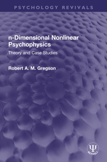 E-knjiga n-Dimensional Nonlinear Psychophysics Robert A. M. Gregson