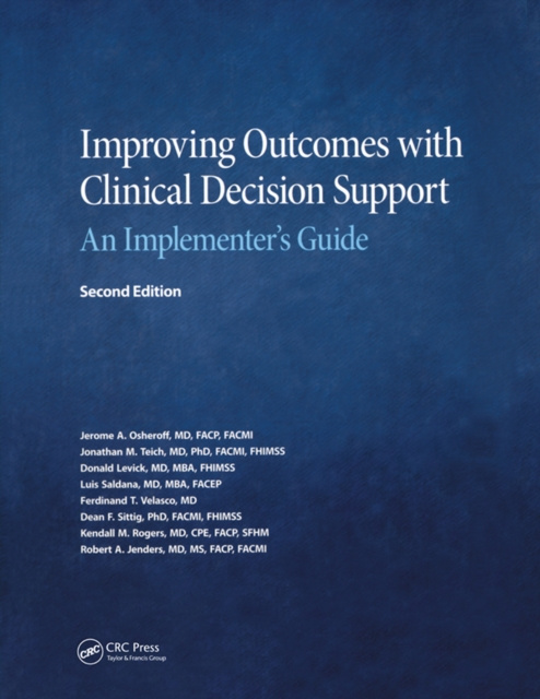 E-book Improving Outcomes with Clinical Decision Support Jerome. A Osheroff