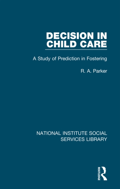 E-book Decision in Child Care R. A. Parker
