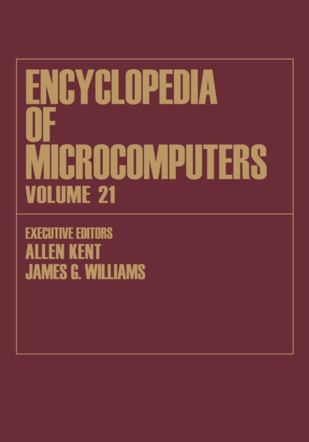 E-Book Encyclopedia of Microcomputers Allen Kent