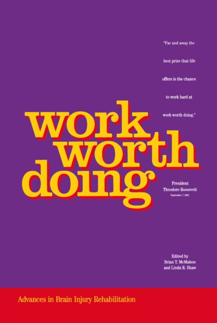 E-knjiga Work Worth Doing Brian T. Mcmahon