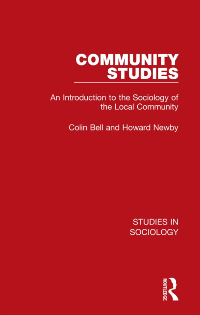 E-book Community Studies Colin Bell
