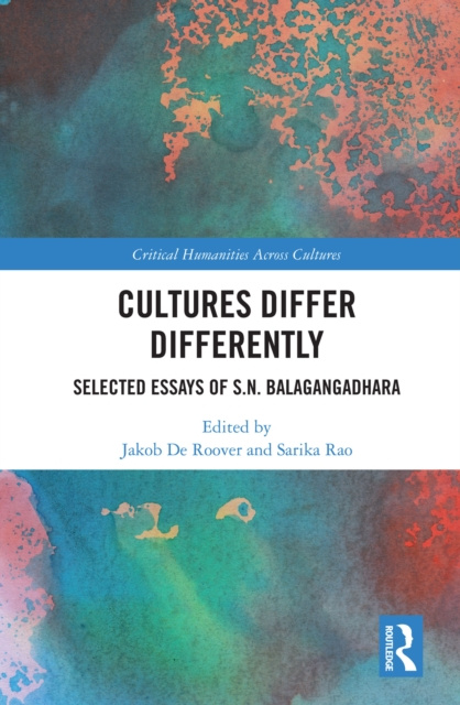 E-knjiga Cultures Differ Differently S. N. Balagangadhara