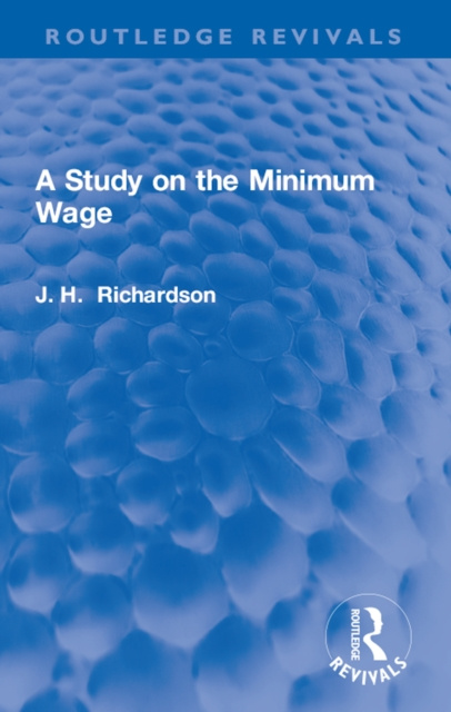 E-knjiga Study on the Minimum Wage J. Henry Richardson