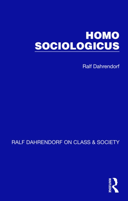 E-Book Homo Sociologicus Ralf Dahrendorf