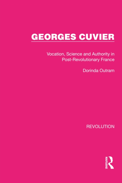 E-book Georges Cuvier Dorinda Outram