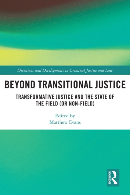 E-book Beyond Transitional Justice Matthew Evans