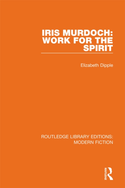 E-book Iris Murdoch Elizabeth Dipple