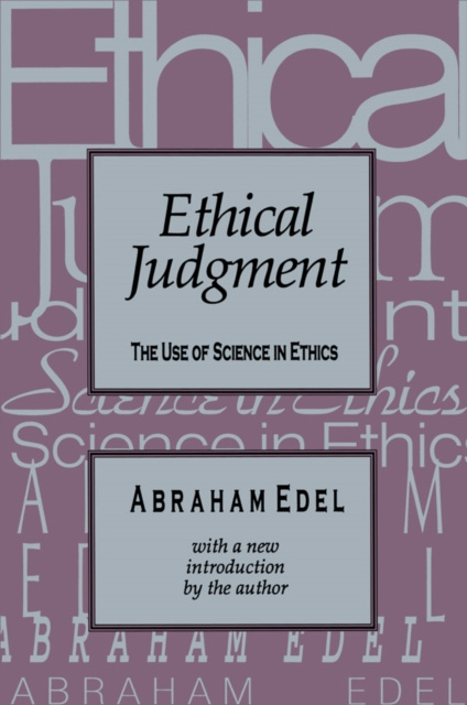 E-knjiga Ethical Judgment Abraham Edel