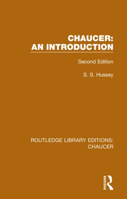 E-knjiga Chaucer: An Introduction S.S. Hussey