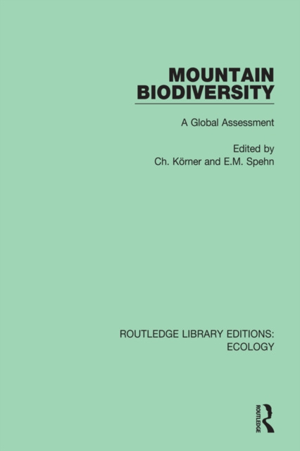 E-knjiga Mountain Biodiversity Ch. Korner