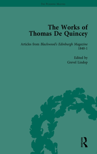 E-kniha Works of Thomas De Quincey, Part II vol 12 Grevel Lindop