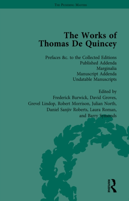 E-kniha Works of Thomas De Quincey, Part III vol 20 Grevel Lindop