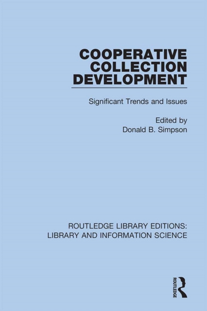 E-knjiga Cooperative Collection Development Donald B. Simpson