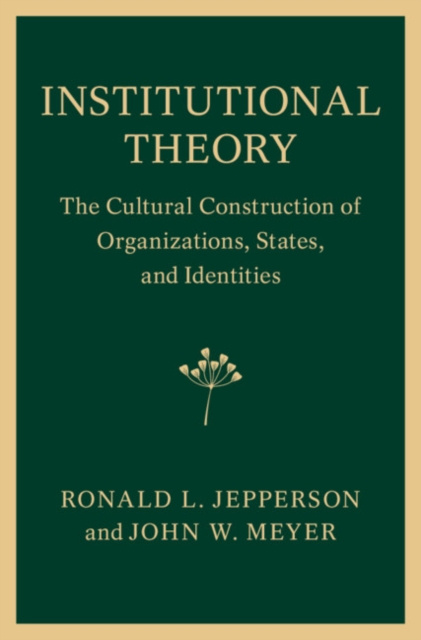 E-Book Institutional Theory Ronald L. Jepperson
