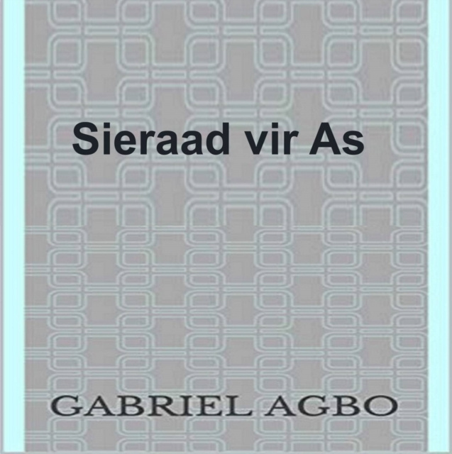 E-kniha Sieraad vir As Gabriel Agbo
