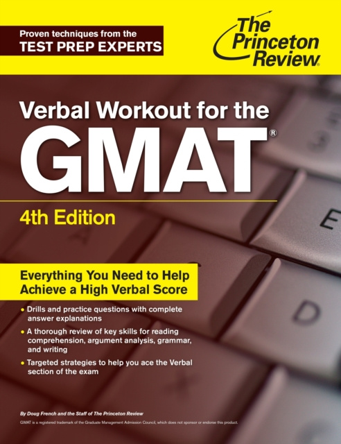 E-kniha Verbal Workout for the GMAT, 4th Edition The Princeton Review