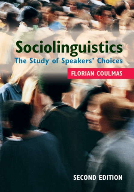 E-kniha Sociolinguistics Florian Coulmas