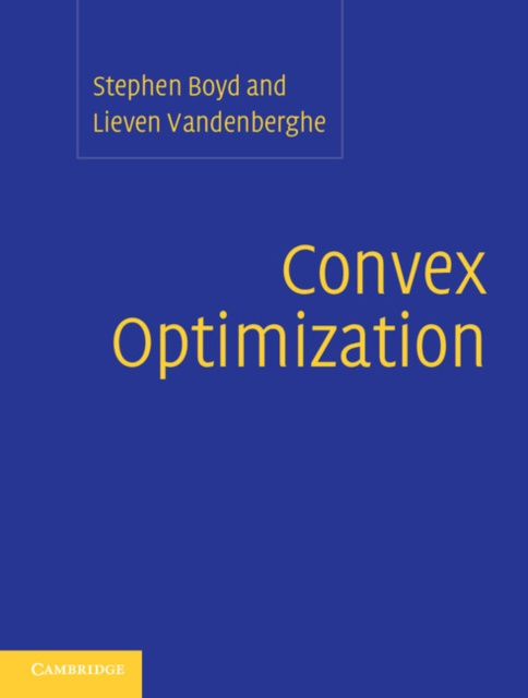E-book Convex Optimization Stephen Boyd
