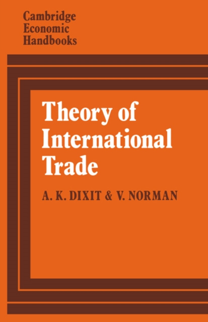 E-kniha Theory of International Trade Avinash Dixit