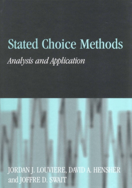 E-book Stated Choice Methods Jordan J. Louviere
