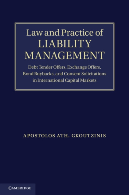 E-knjiga Law and Practice of Liability Management Apostolos Ath. Gkoutzinis