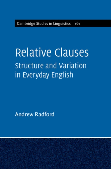 E-knjiga Relative Clauses Andrew Radford