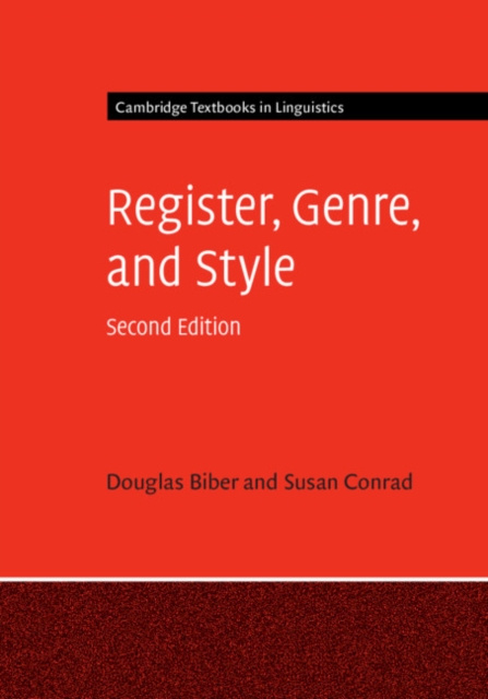 E-book Register, Genre, and Style Douglas Biber