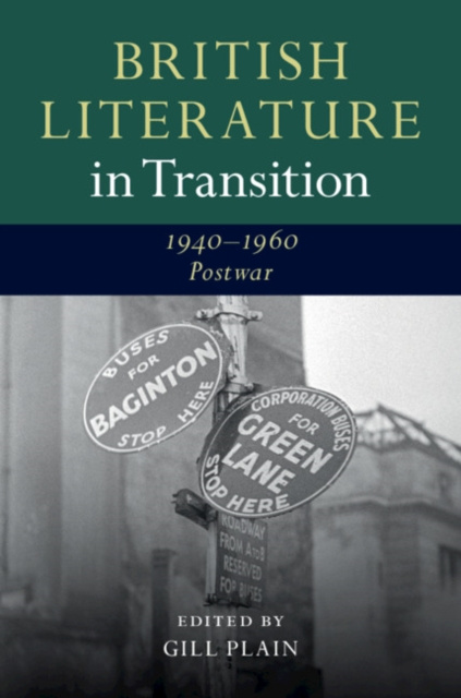 E-knjiga British Literature in Transition, 1940-1960: Postwar Gill Plain
