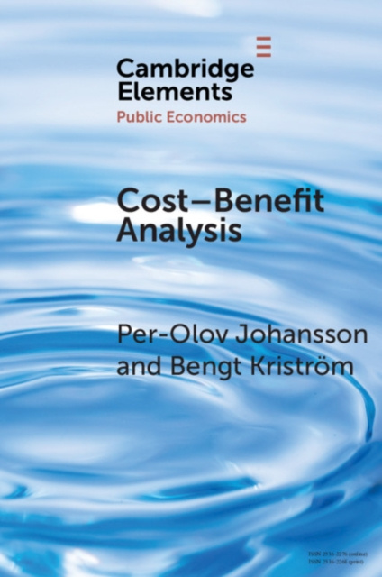 E-kniha Cost-Benefit Analysis Per-Olov Johansson