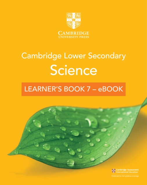 E-kniha Cambridge Lower Secondary Science Learner's Book 7 - eBook Mary Jones