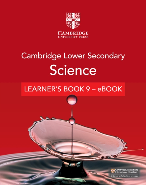 E-kniha Cambridge Lower Secondary Science Learner's Book 9 - eBook Mary Jones