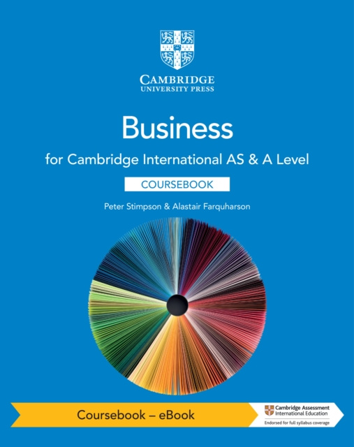 E-kniha Cambridge International AS & A Level Business Coursebook - eBook Peter Stimpson