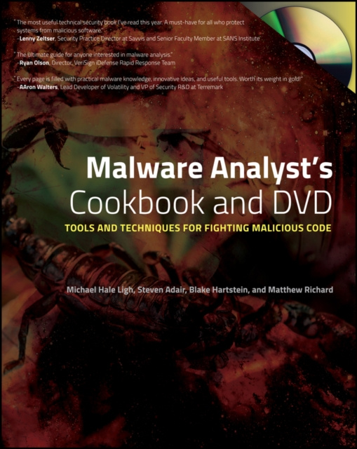 E-kniha Malware Analyst's Cookbook and DVD Michael Ligh