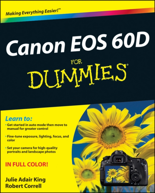 E-book Canon EOS 60D For Dummies Julie Adair King