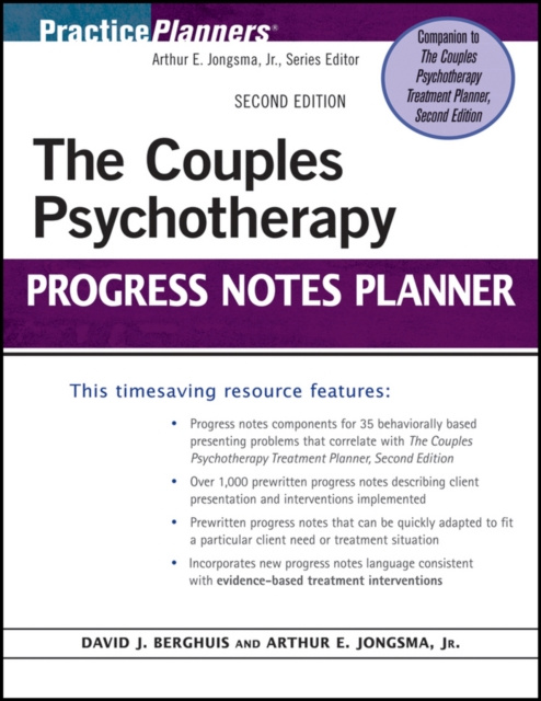 E-knjiga Couples Psychotherapy Progress Notes Planner Jr. Arthur E. Jongsma