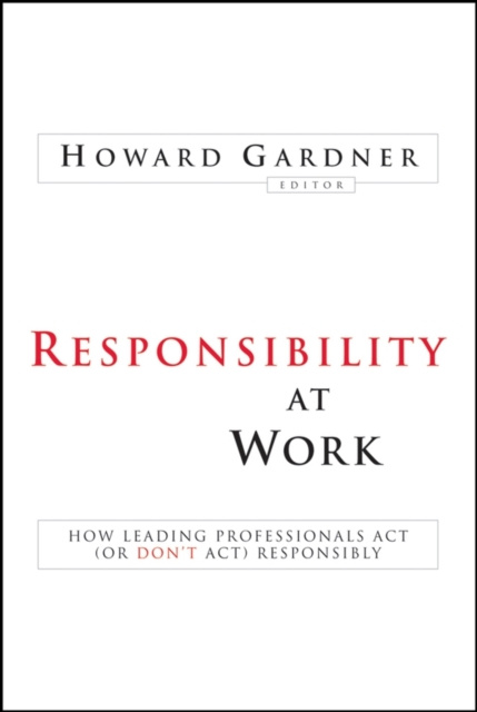 E-knjiga Responsibility at Work Howard Gardner